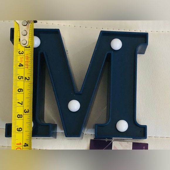 3 LED light up Assorted alphabet letters (A B C J K L M S) new - Picture 4 of 16